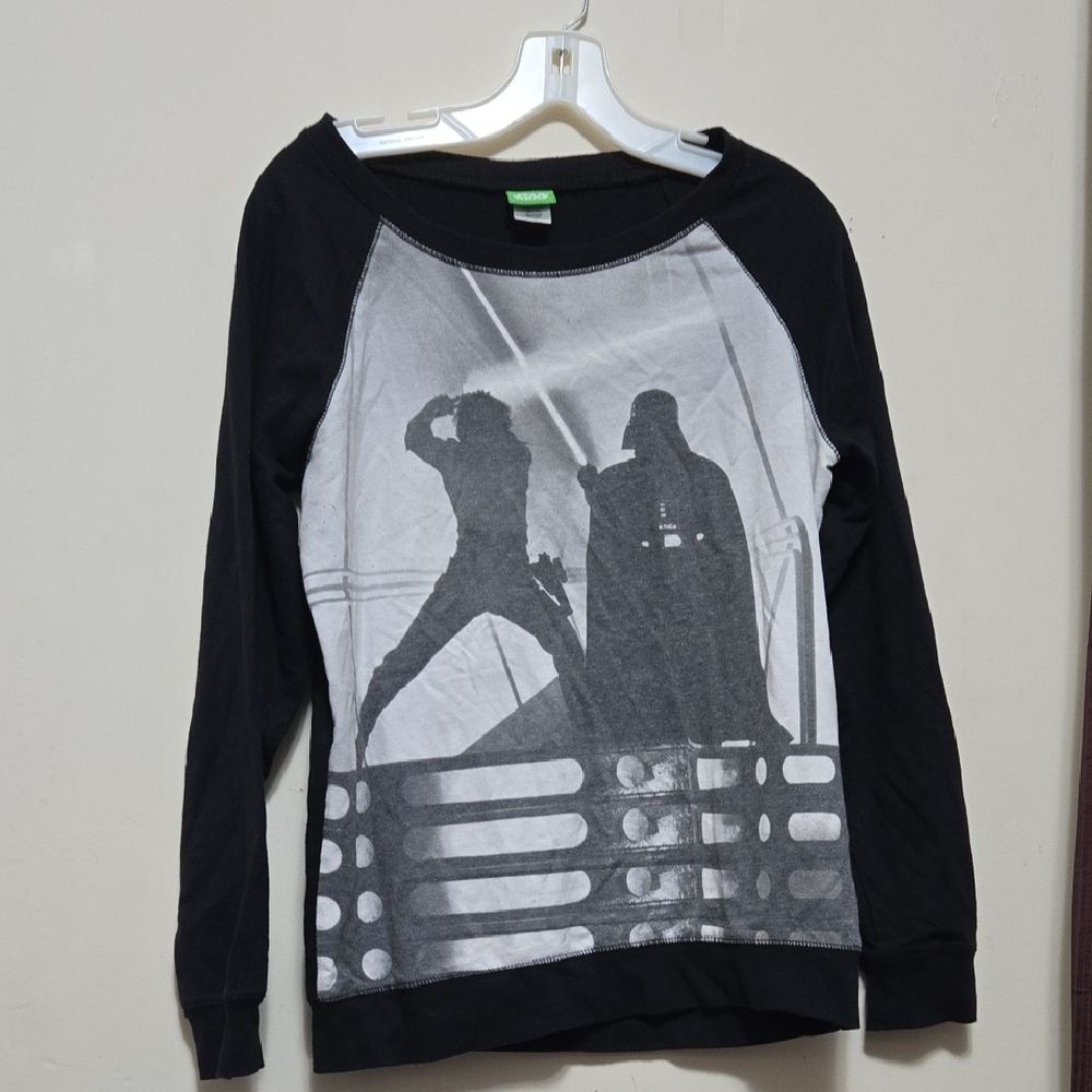 Star Wars Black and Gray Crewneck